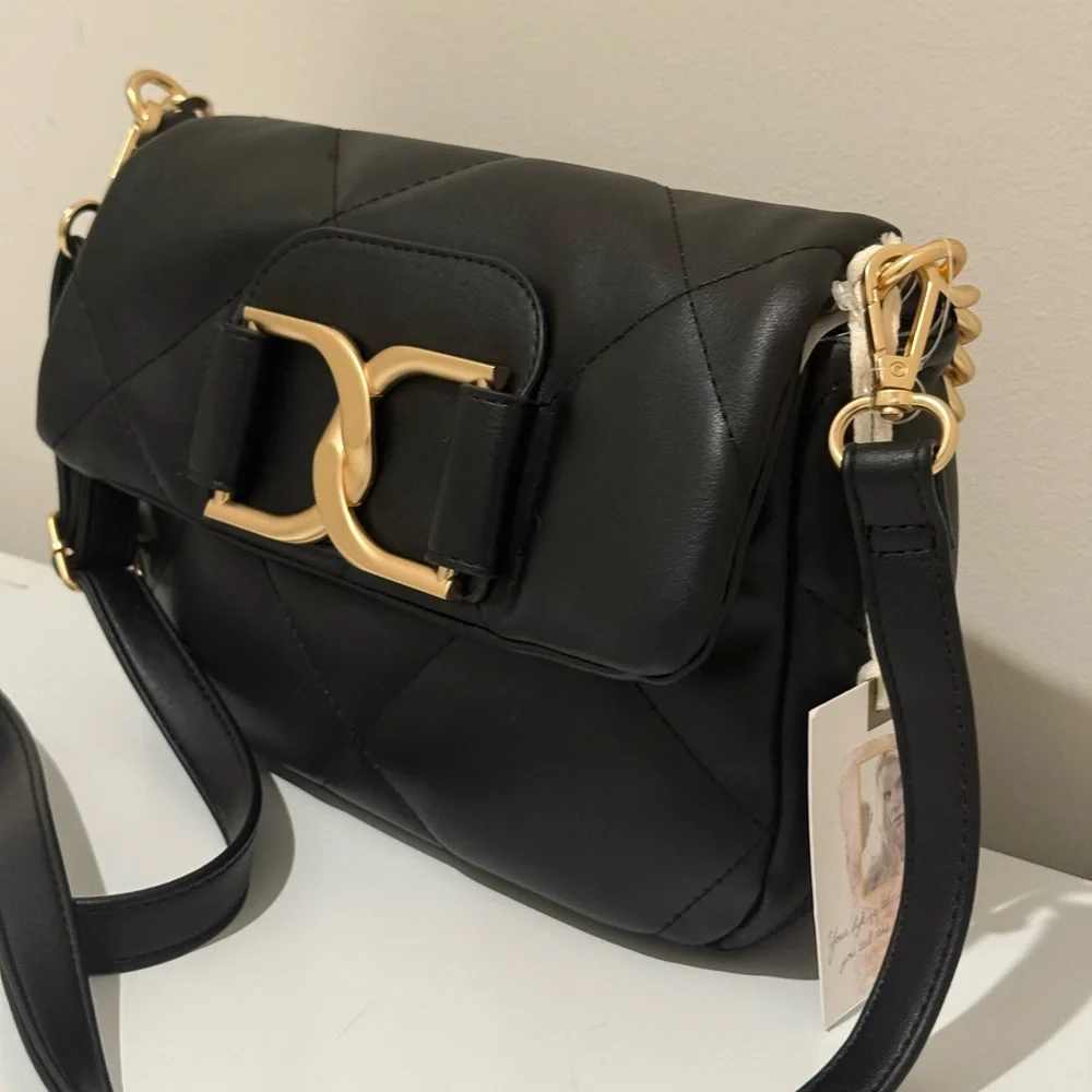 Jessica Simpson Black Crossbody Bag - Picture 3 of 4